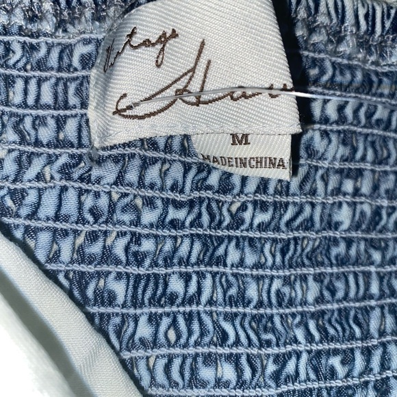 Vintage Havana NWT washed denim tie from bandeau top SIZE MEDIUM - Picture 5 of 7